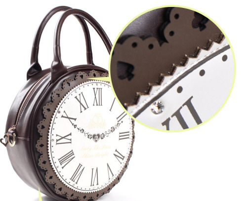 my-lolita-dress: –> Recommendation: [Baby Replica] Alice’s Big Clock Lolita Bag–> IN STOCK (Fa