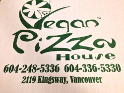 I like the idea of vegan pizza. Just not