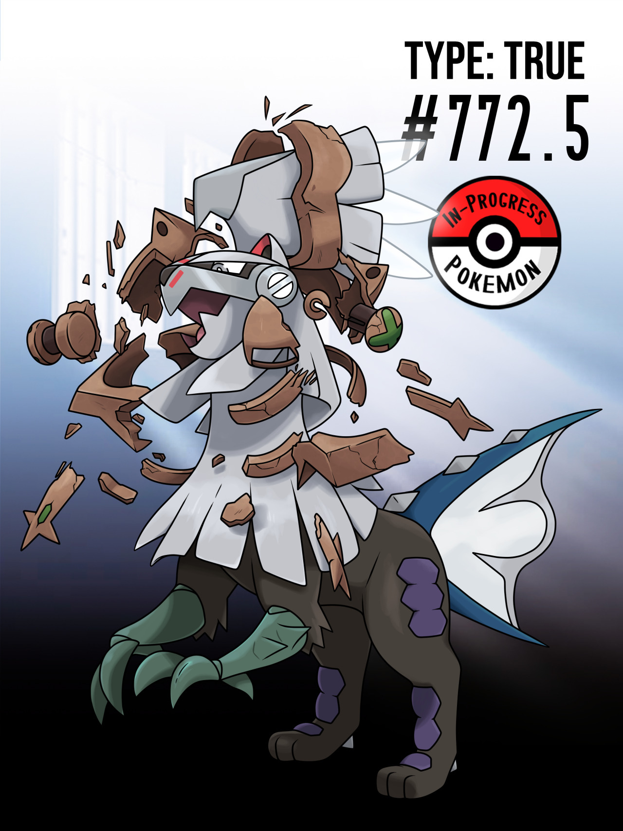 In-Progress Pokemon Evolutions — #083.5 - The stalks of leeks are thicker  and