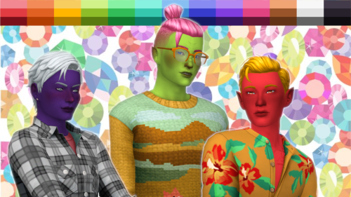 @johnnysimmer‘s Delight Hair Set in Jewl RefinedOK OK I’m back to recoloring JohnnySimmer&rsqu