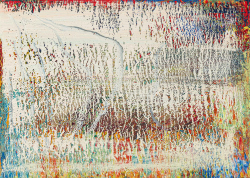 arsvitaest:Gerhard Richter, 6.2.88, 1988, oil on paper