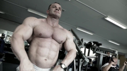 The-Swole-Strip:  Ronny Rockel  Http://The-Swole-Strip.tumblr.com/