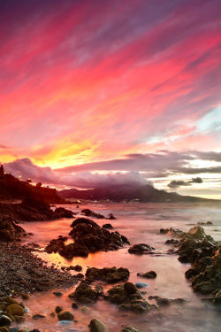 travelgurus:         View of Gibraltar from Parque de San Amaro, Spain                      Travel Gurus - Follow for more Nature Photographies!    