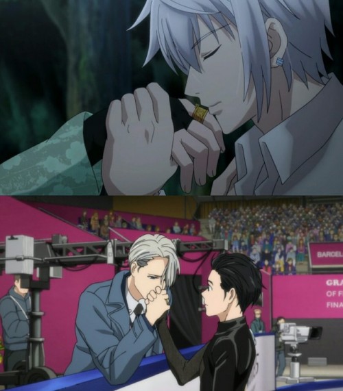 ilovemyanimeotps: Otp parallels ❤ I’m honestly feeling so attacked right now.