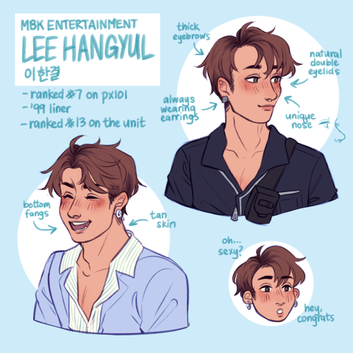 how to draw hangyul!loml&hellip; he has very striking and defined features! one day i will get his n