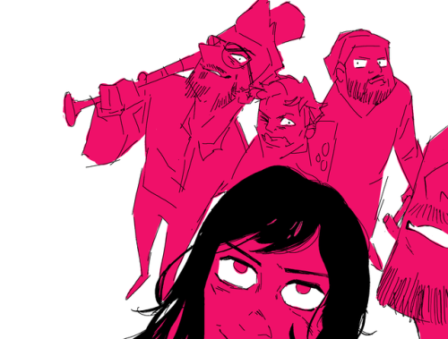 rabbitgiraud:Amanda getting adopted into the Rowdy 3 frickin made my year. Man I love Dirk Gently! &