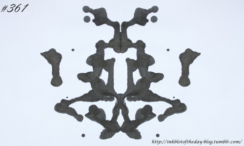 Inkblot #361Instructions: Tell me what you see.-Enjoy