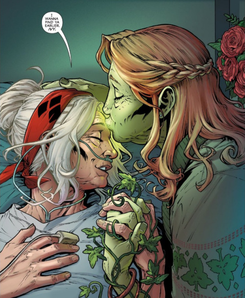 Harley Quinn and Poison Ivy in DC LOVE IS A BATTLEFIELD (2021)