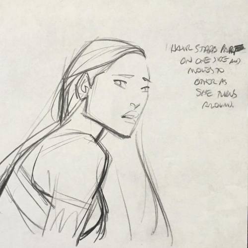 tombancroft1:From my collection: a draw over sketch by the great @glenkeaneprd (#glenkeane )  based 