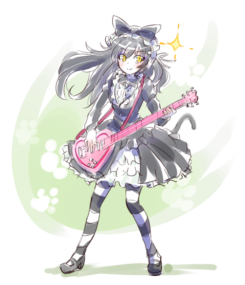 rwby-fan:  Oppoi Blake by   いえすぱ  