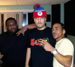 hervacationh0me:  understanddafundamentals: Beanie Sigel x French Montana x Max B  Look at the date. This pic from the future.