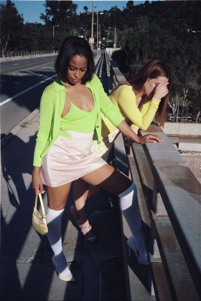 Taylour Paige and Riley Keough for Dazed Magazine