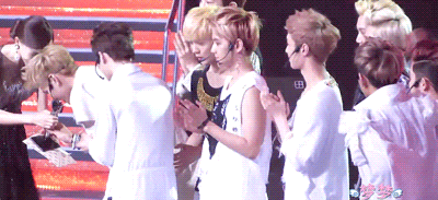 lil-duckling:  Congratulations on winning &ldquo;Most Popular Group”. Good
