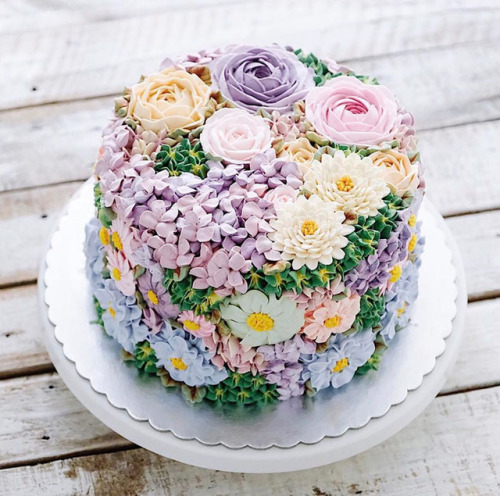 boredpanda:10+ Blooming Flower Cakes To Celebrate The Return Of Spring