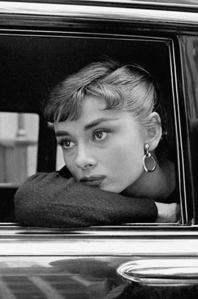 Audrey Hepburn in New York by Dennis Stock, 1954