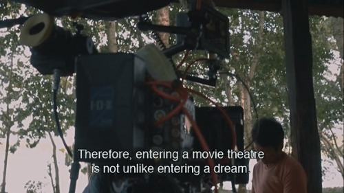 somequeerdistortion:“As I researched sleep, I found that we sleep in intervals. The REM intervals loop several times a night. Each loop is about 90 minutes long. It is the same running time as an average feature film. So maybe the running time of films