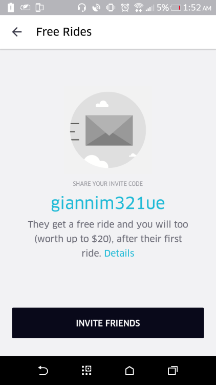 Sex Heres my uber code use it if you want to pictures