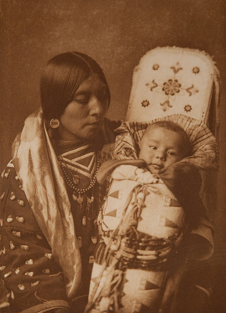  Mother and Child - Apsaroke by Museum of Photographic Arts Collections on Flickr. 