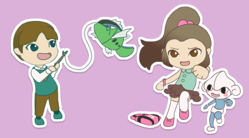 Schoolkid wants to battle!Based on game sprites. Bonus points if you know which trainer class they w