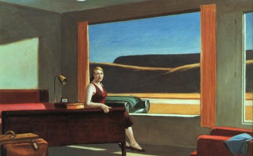 Western Motel, by Edward Hopper, 1957