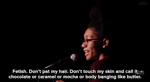 micdotcom:  Watch: Poet Alessandria Rhines nails the problem with fetishizing black women.