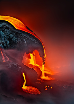 touchdisky:  Kilauea volcano, Hawaii | USA by samuel FERON 