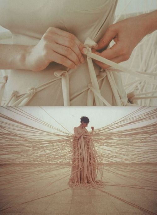 Nelly Agassi - Wall Dress, from Palace of Tears, 2002See more Nelly Agassi posts.