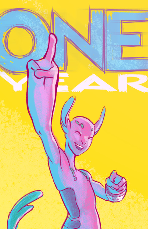junryou: On this day one year ago, @luminariescomic debuted! Thank you, everyone, who has read and s