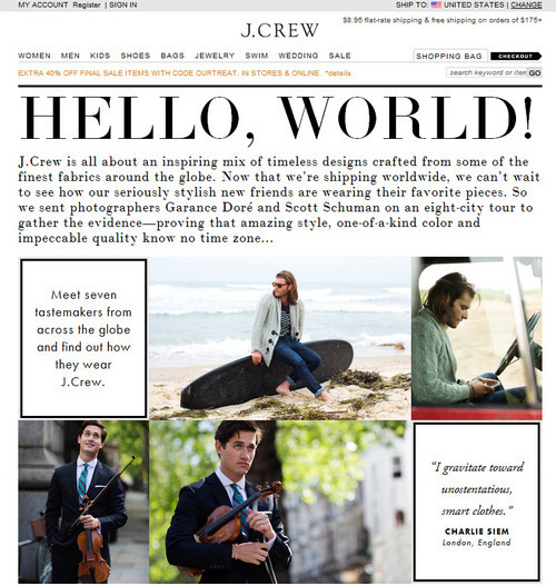 The Style Insight J Crew Hello World Vol 2 By Scott Schuman The Style Insight J Crew Hello World Vol 2 By Scott Schuman
