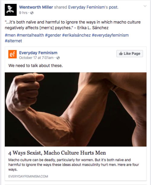 spoonmeb:  blinkingkills:  wentworth miller’s facebook posts are always really interesting to read. 