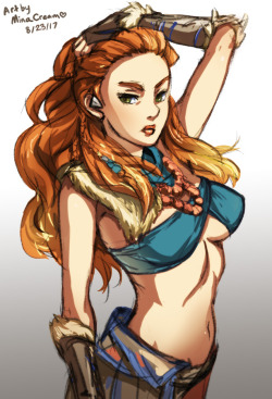   #266 Aloy (Horizon Zero Dawn)  Commission meSupport me on Patreon