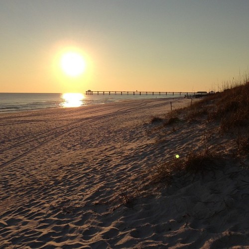 Sunset on Okaloosa Island (at Beasley Park)