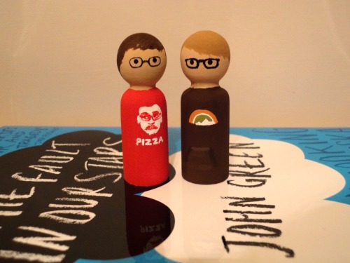 edwardspoonhands:maddasahatterr:So I made these John and Hank dolls and I already had Sherlock and W