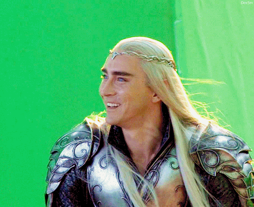 leepace71:Lee Pace, behind the scenes of “The Hobbit” movies…