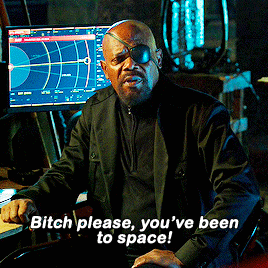 dicapriho:TOP 10 MARVEL CHARACTERS#10 Nick Fury played by Samuel L Jackson→ “There was an idea, Star