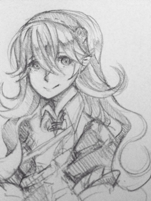 Didn’t know what to draw, so doodled a corrin ( ´▽｀)