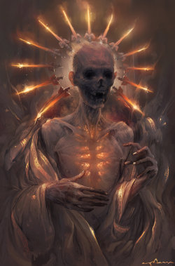 madness-and-gods:  Forever Burning Heart by apterus  