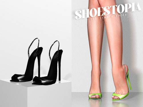 shoestopia:Shoestopia -  Princess High Heels for The Sims 4+10 SwatchesFemaleSmooth WeightsMorp