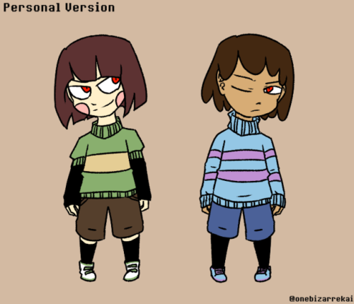 Some Frisks And Charas. Its Interesting To See How Different Artists Interpret Them In Their Respective