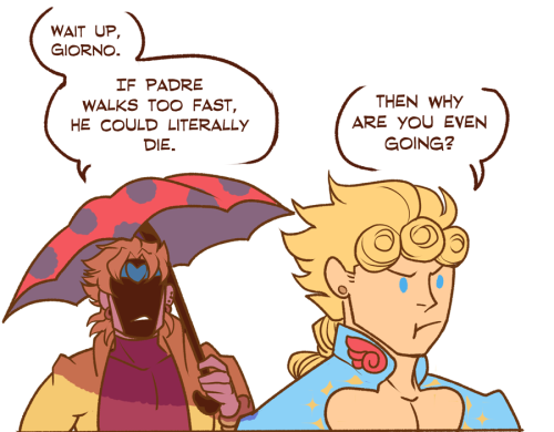 badlydrawnjoestars: And I, DIO, am merely here to make sure he doesn’t get into any trouble wi
