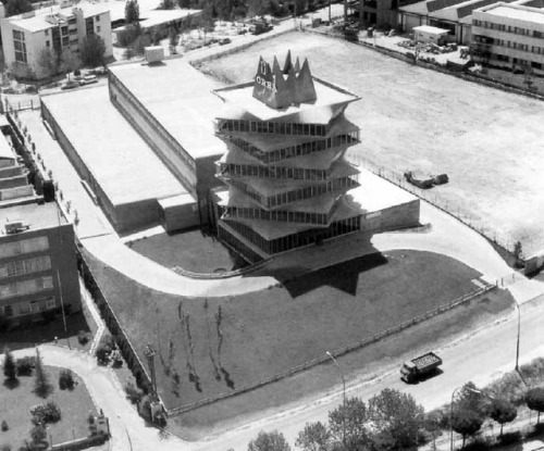 Concrete Is BeautifulMiguel Fisac: Jorba Laboratories. 1967 __ mostly known as ‘The Pagoda’ __There 