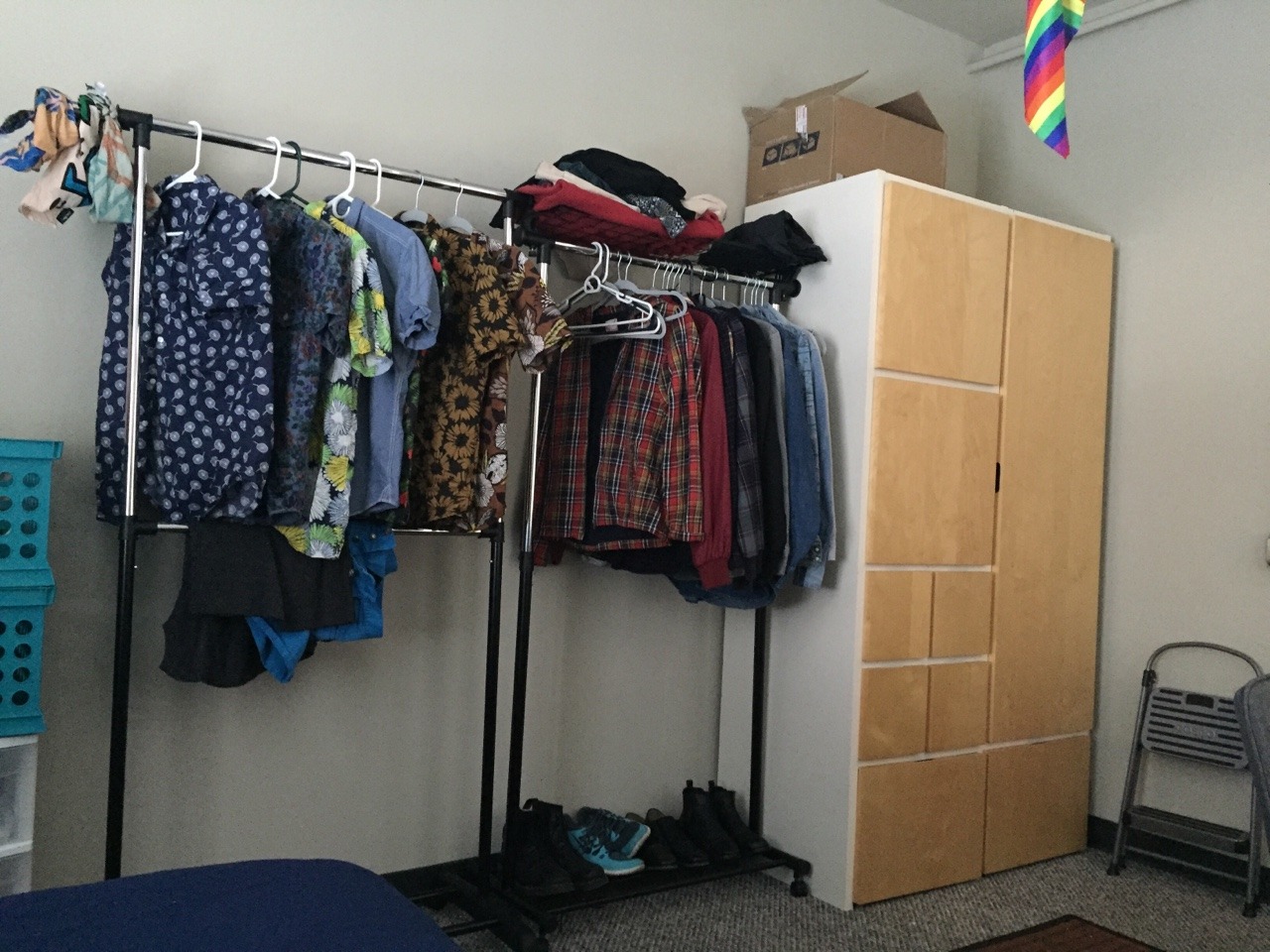 extracocoa:  My room is coming together. Junior year will be lit I think.  Soooo