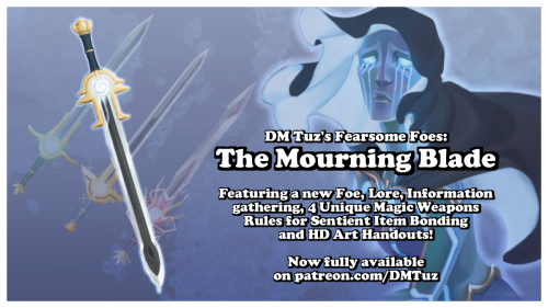 dm-tuz:dm-tuz:dm-tuz: ⚔️A new fearsome foe is out!⚔️Discover the history of the Mourning Blade and f