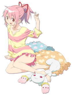 littlebriarrose:  transparent madoka from