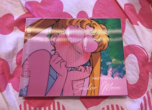 silvermoon424:I finally got my ColourPop Sailor Moon makeup! It’s so pretty and I love it!