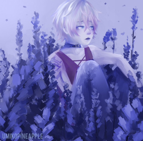 I have an obsession for flowers. I have an obession for Saeran. I’ll die for the mix of this two. 