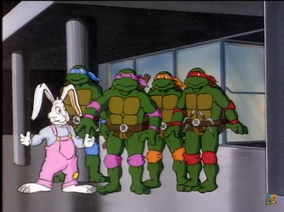 In Honor Of Easter I Would Like To Remind Everyone The 1987 Turtles Not Only Know One But TWO Anthropomorphic