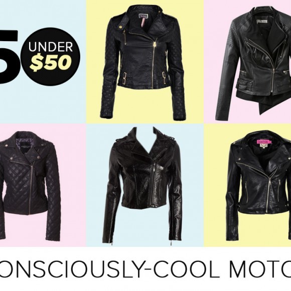 Five editor-approved leather alternative moto jackets that look like the real deal. The best part? All of these highly covetable jackets are less than $50.