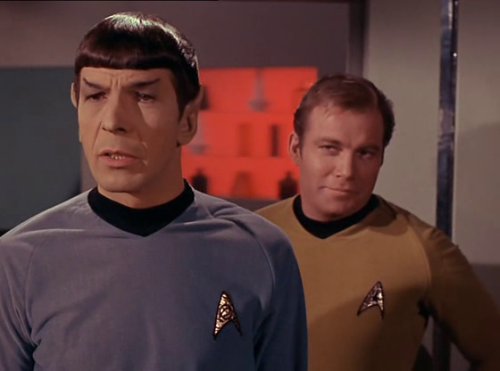 calcifeeer:find someone who looks at you the way kirk looks at spock.