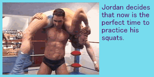 More Brad Rochelle Punishment By The Amazing Jordan. He Only Appeared In A Handful Of BG East Matches,